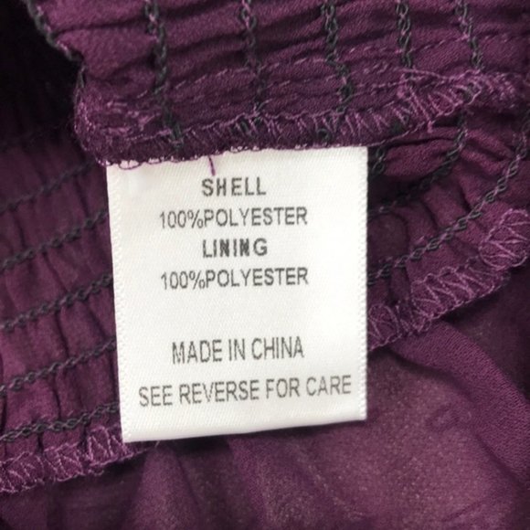 Lucy Paris Smocked V-Neck Top - Picture 7 of 7